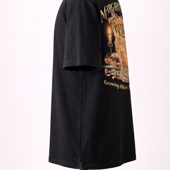 Las Vegas Margaritaville Black Graphic T-Shirt — Men’s Size L - Picture 6 of 6